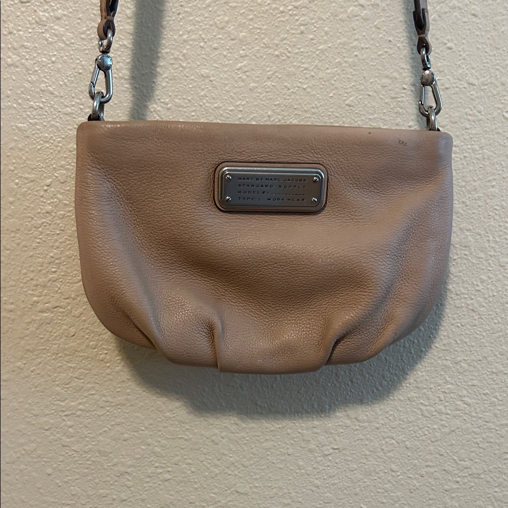 Marc Jacobs Tan Leather Shoulder Bag